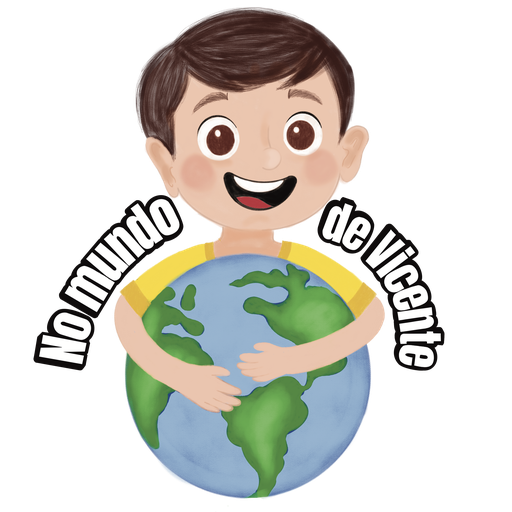 Logo No Mundo de Vicente